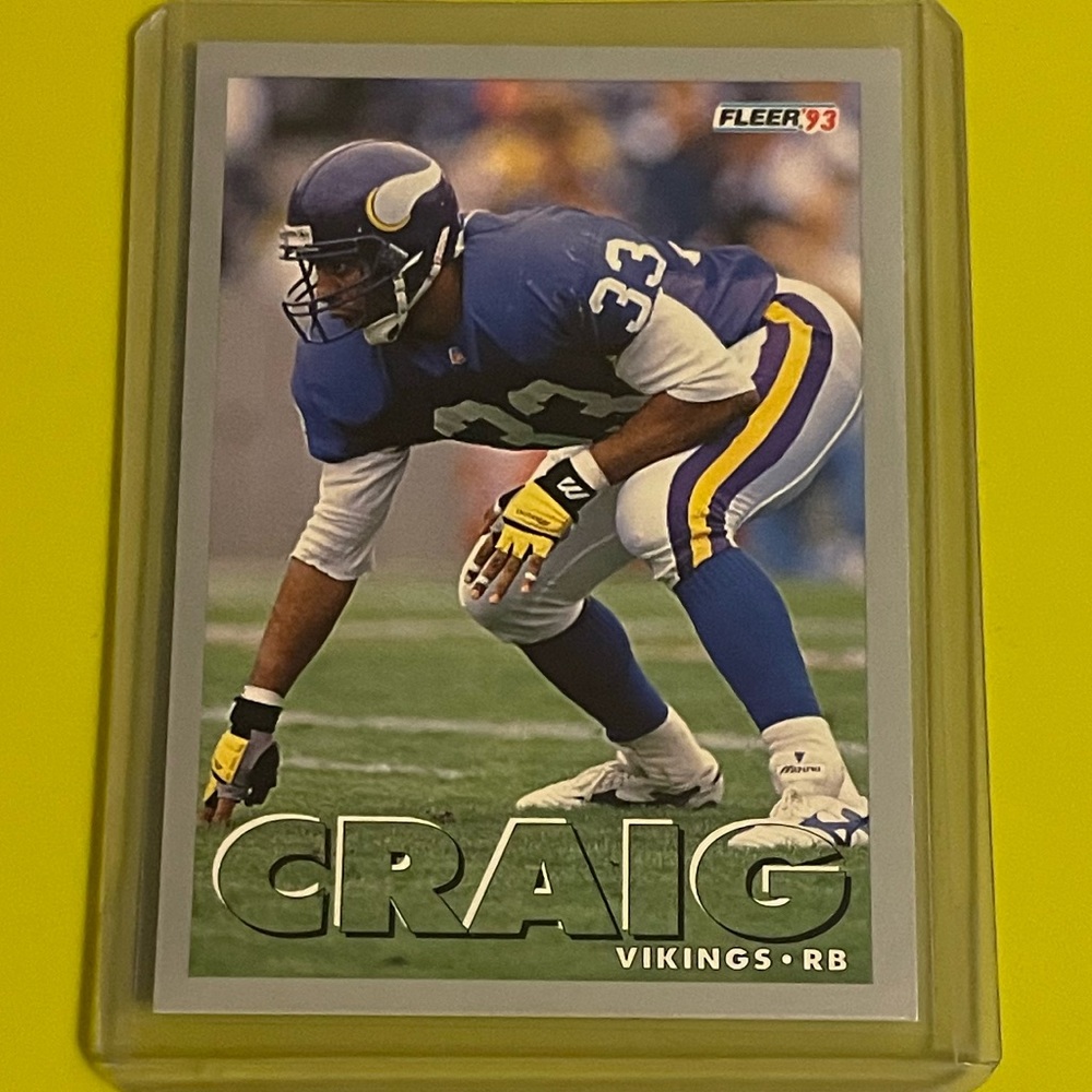 Roger Craig #81 1993 Fleer Football Trading Card